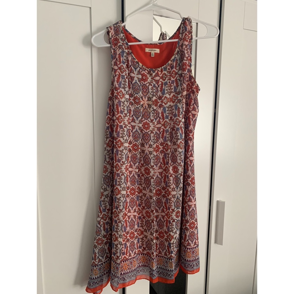 Max Studio Scarf Print Dress